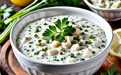 Recette facile de sauce tartare maison pour apéritif