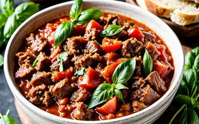 Sauce Tomate à la Viande Maison : Recette Facile et Rapide