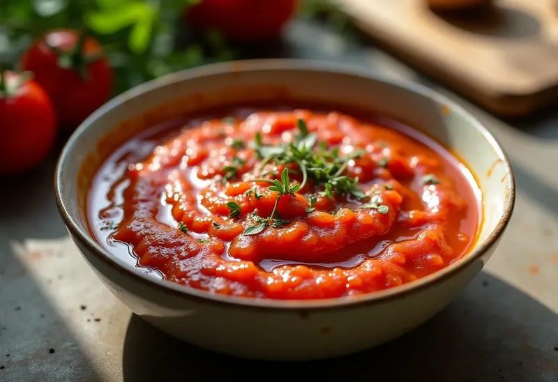 Sauce tomate provençale maison : recette facile et savoureuse