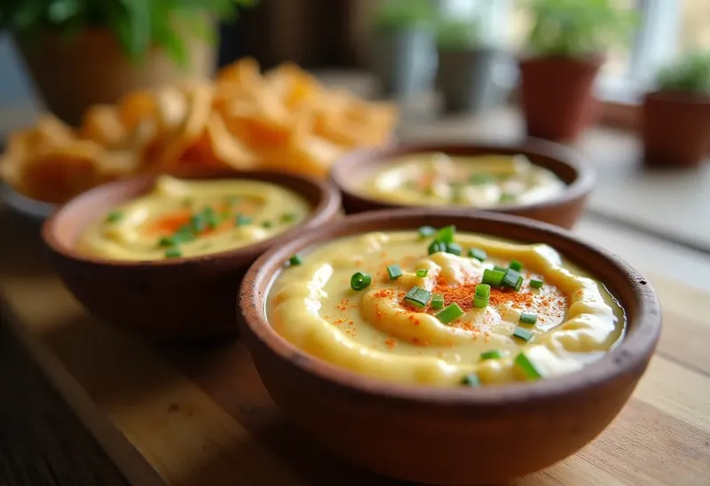 Sauces gourmandes au fromage blanc à dipper : 3 recettes faciles et rapides