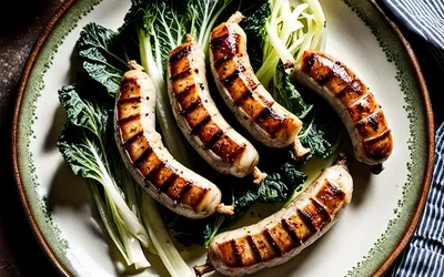 Recette facile de saucisses de porc au chou vert fondant