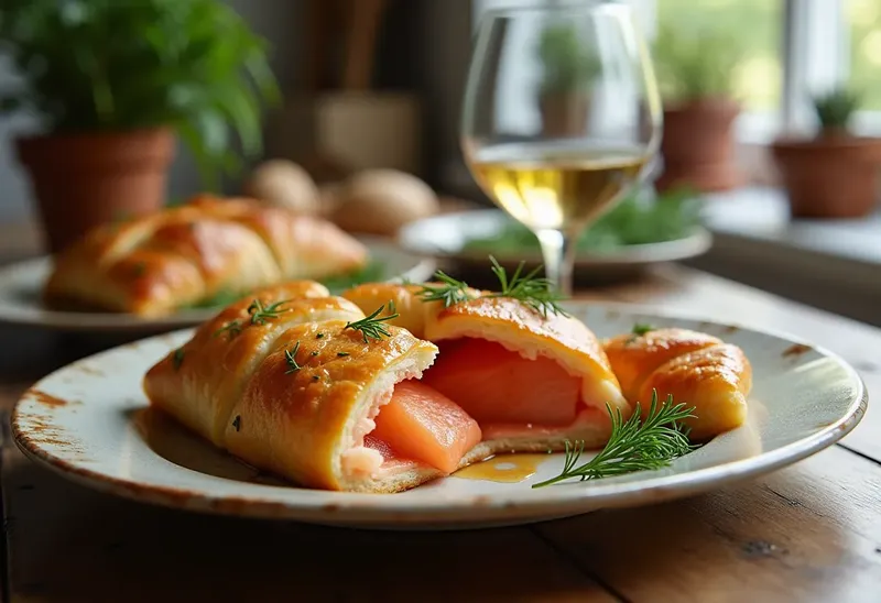 Saumon en croûte au Riesling : recette gourmande et raffinée