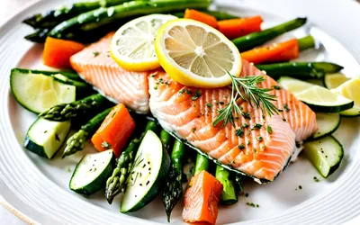Recette facile de saumon en papillote aux légumes frais