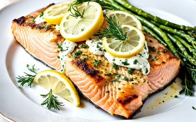Recette facile de saumon farci au fromage frais et herbes fraîches
