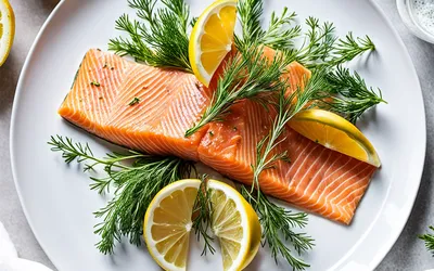 Recette de saumon fumé à l'aneth facile et rapide pour une entrée fraîche
