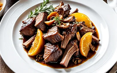 Sauté d'agneau à l'orange et à la cannelle : recette facile et parfumée