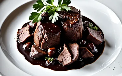 Sauté d'agneau au chocolat noir fondant : recette gourmande et originale