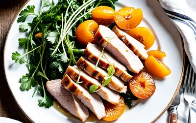 Sauté de dinde aux abricots caramélisés : recette facile et gourmande