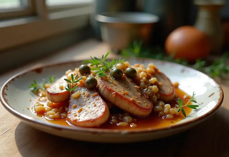 Sauté de porc provençal aux câpres : recette savoureuse et facile