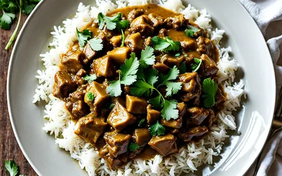 Recette facile de sauté de veau au curry parfumé
