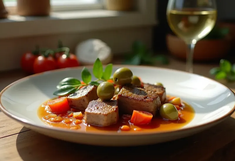 Sauté de veau aux olives : recette savoureuse et facile