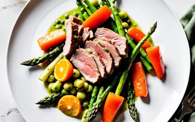 Sauté de veau printanier aux légumes frais - Recette facile et savoureuse