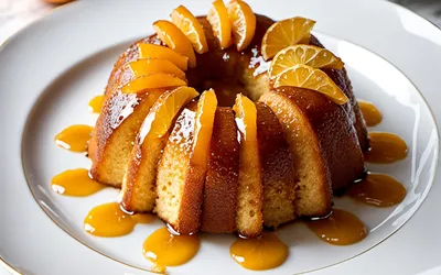 Recette facile de savarin moelleux à l'orange - Dessert gourmand