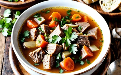 Recette Authentique de Schorba Algérienne - Soupe Épicée et Réconfortante