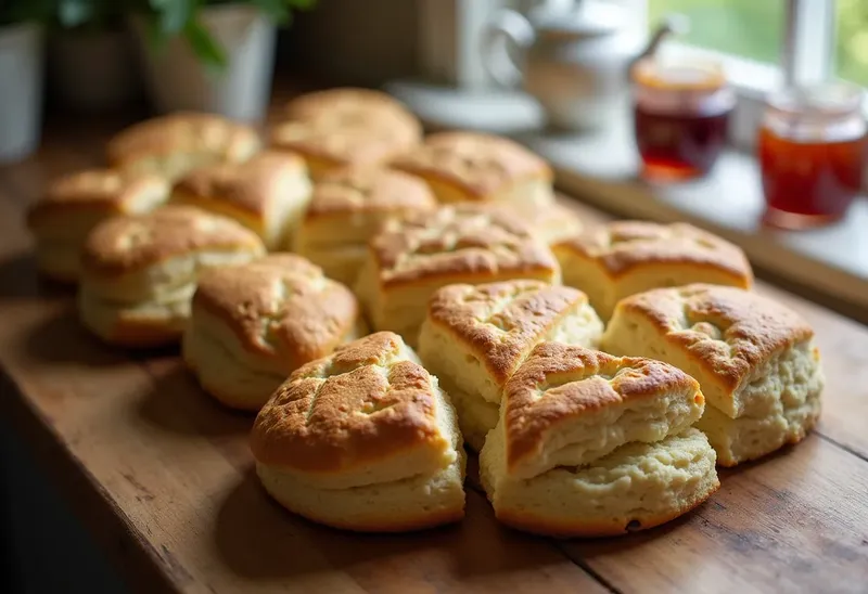 Scones anglais moelleux et savoureux pour un goûter parfait