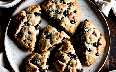Recette facile de scones moelleux au chocolat pour un goûter gourmand