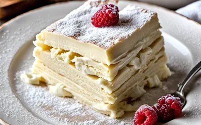 Recette facile de semifreddo italien à la vanille, dessert glacé onctueux