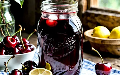 Recette Facile de Sirop de Cerise Maison - Gourmand et Naturel