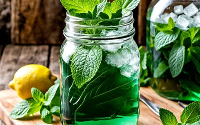 Recette facile de sirop de menthe maison rafraîchissant
