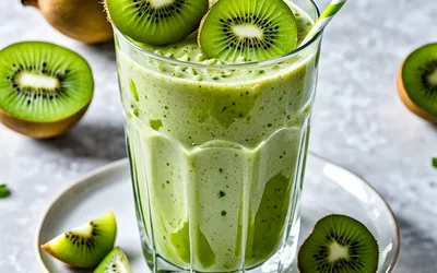 Smoothie Frais au Kiwi : Recette Facile et Rafraîchissante