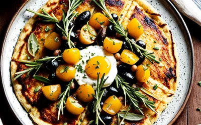 Recette facile de socca niçoise croustillante au four