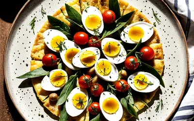Recette facile de socca niçoise croustillante - apéritif sans gluten