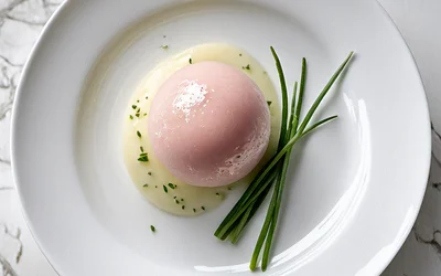 Sorbet au Carré Frais et ciboulette : recette fraîche et raffinée
