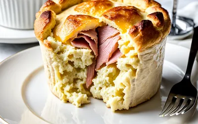 Recette facile de soufflé jambon fromage moelleux et léger