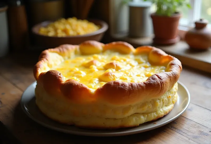 Soufflé de Maïs au Fromage Fondant