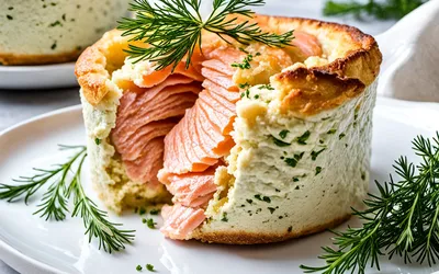 Soufflé au saumon frais : recette facile, légère et gourmande