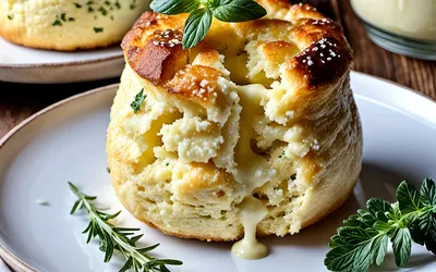 Soufflé moelleux aux deux fromages : recette facile et gourmande