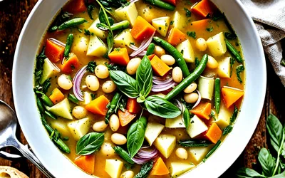 Soupe au Pistou Provençale : Recette Facile et Savoureuse