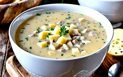 Soupe Crémeuse au Fromage Maredsous - Recette Facile et Gourmande
