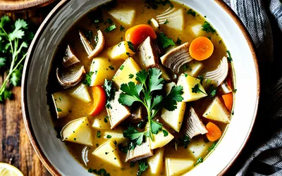 Soupe d'anguille savoureuse et réconfortante - recette facile