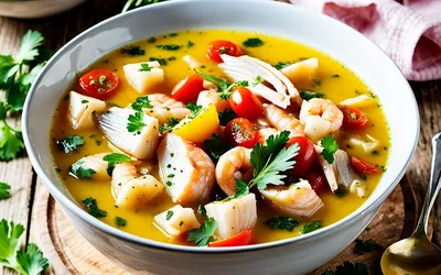 Soupe de poisson au safran : recette facile et parfumée