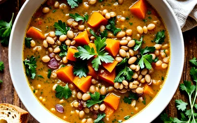 Soupe de Lentilles au Cumin à l'Égyptienne - Recette Facile et Savoureuse