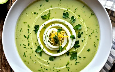 Soupe légère de courgettes diététique facile et rapide