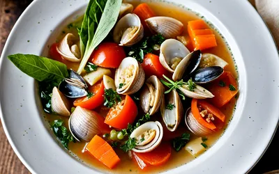 Recette Soupe Manhattan aux Palourdes - Savoureuse et Facile