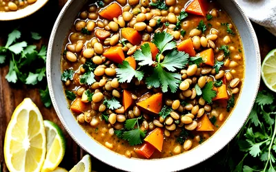 Soupe mexicaine aux lentilles corail épicée et savoureuse - Recette facile