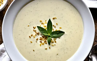 Soupe onctueuse à la vanille : recette gourmande et facile