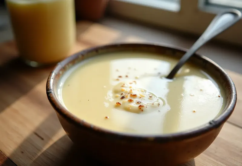 Soupe onctueuse au lait : recette facile et gourmande