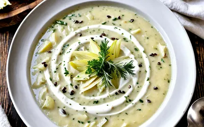 Soupe onctueuse aux chicons : recette facile et rapide
