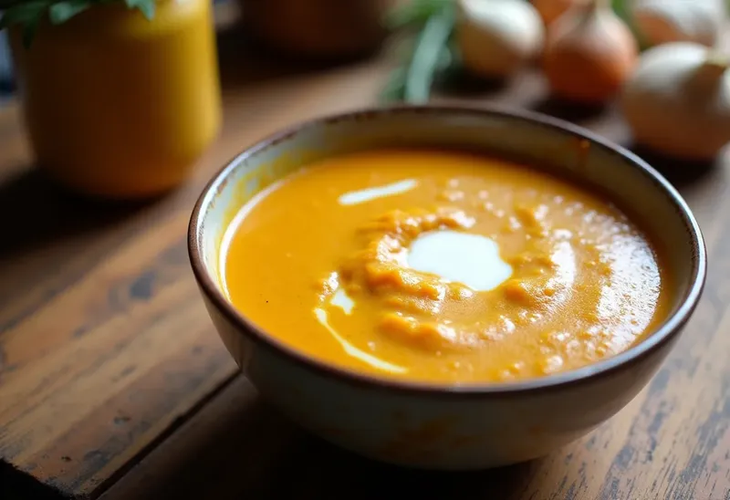 Soupe onctueuse de carottes au curry : recette facile et savoureuse