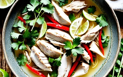 Soupe Thaïe de Poulet à la Citronnelle : Recette Facile et Parfumée