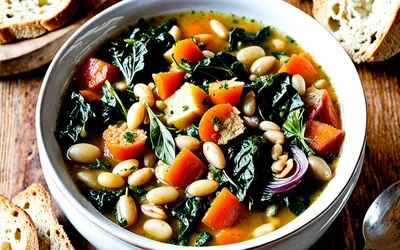 Recette Ribollita Toscane : Soupe de Légumes et Pain Rassis