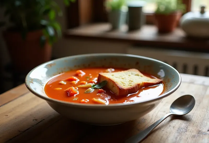 Soupe Toscane traditionnelle Acqua Cotta : recette authentique et savoureuse