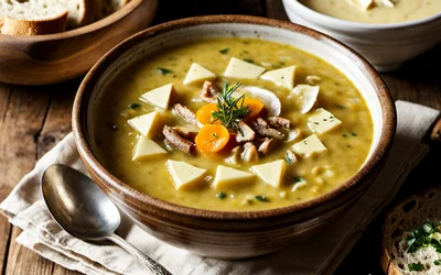 Soupe à la farine rôtie de Bâle : recette traditionnelle suisse facile