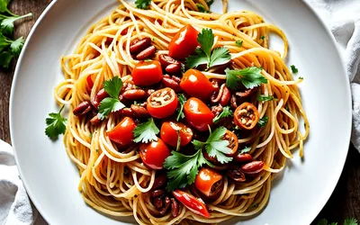 Spaghetti à la jamaïcaine : recette épicée et savoureuse