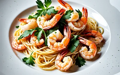 Spaghetti aux gambas flambées au pastis : recette facile et gourmande