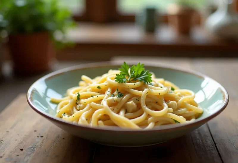 Spaghetti crémeux au gorgonzola : recette facile et gourmande